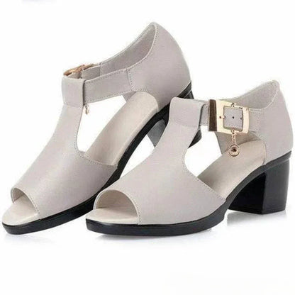 Zomersandalen Mode Comfortabel Leer