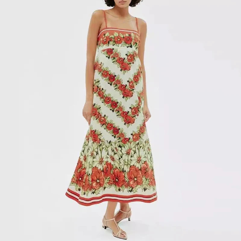 Lente Zomerjurk Vrouw Stella Moda Jurk