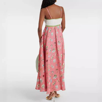 Lente Zomerjurk Vrouw Stella Moda Jurk