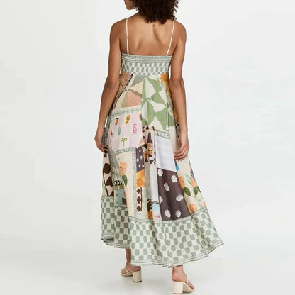 Lente Zomerjurk Vrouw Stella Moda Jurk
