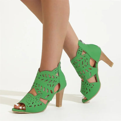 Zomersandalen Met Parels voor Vrouw