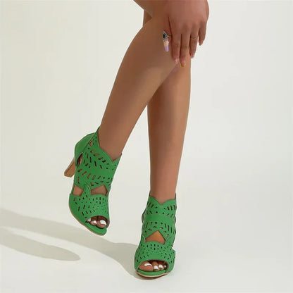 Zomersandalen Met Parels voor Vrouw