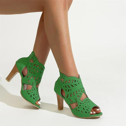 Zomersandalen Met Parels voor Vrouw