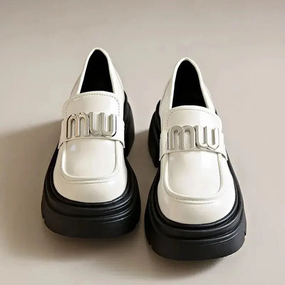 Stijlvolle Platform Loafers voor Vrouwelijke Chic Stijl