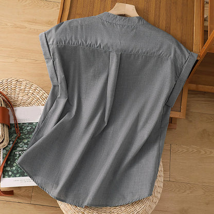 Katoenen Top Zomer Commuter Shirt voor Heren