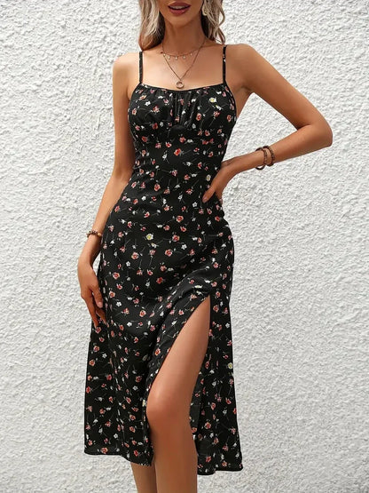 Bloemenjurk Zomerjurk Vrouw Boho Stijl