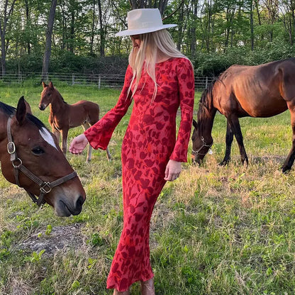Zomerse Maxi Jurk Bloemenprint Vrouwelijk en Chic