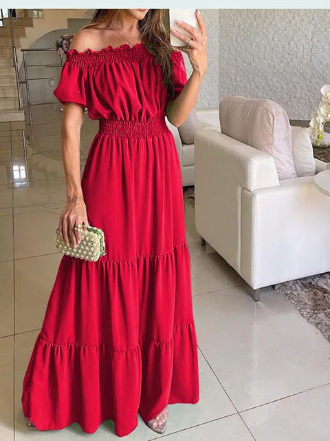 Boho Maxi Jurk Zomerse Vrouwen Jurk Lange Jurk
