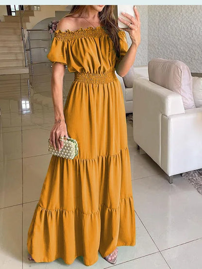 Boho Maxi Jurk Zomerse Vrouwen Jurk Lange Jurk