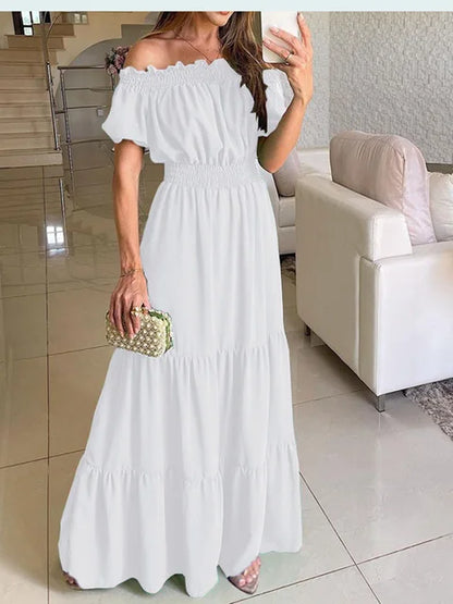 Boho Maxi Jurk Zomerse Vrouwen Jurk Lange Jurk