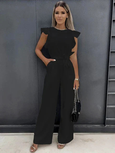 Dames Jumpsuit Zomer Jurk Stijlvol Lange Mouw - StudioMarella