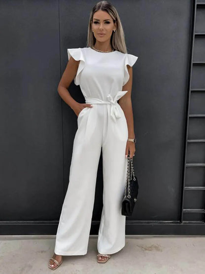Dames Jumpsuit Zomer Jurk Stijlvol Lange Mouw