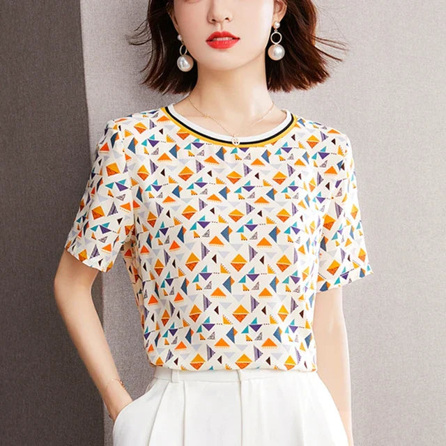 Zomer T-shirt van Silken Dream Licht en Comfortabel