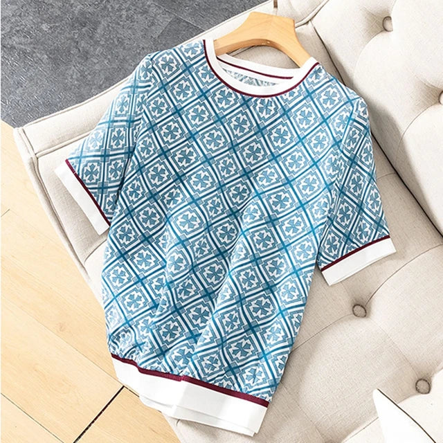Zomer T-shirt van Silken Dream Licht en Comfortabel