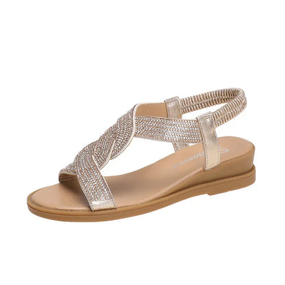 Zomersandalen Romeinse Stijl Leer Comfortabel