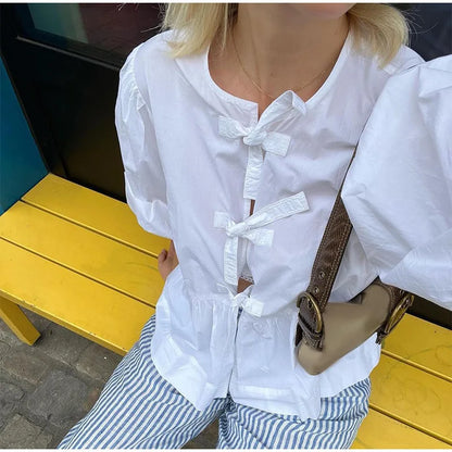 Zomerse Blouse Vrouwelijk Licht en Luchtig