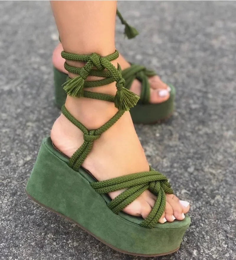 Dames Sandalen met Hoge Hak en Glamour Design