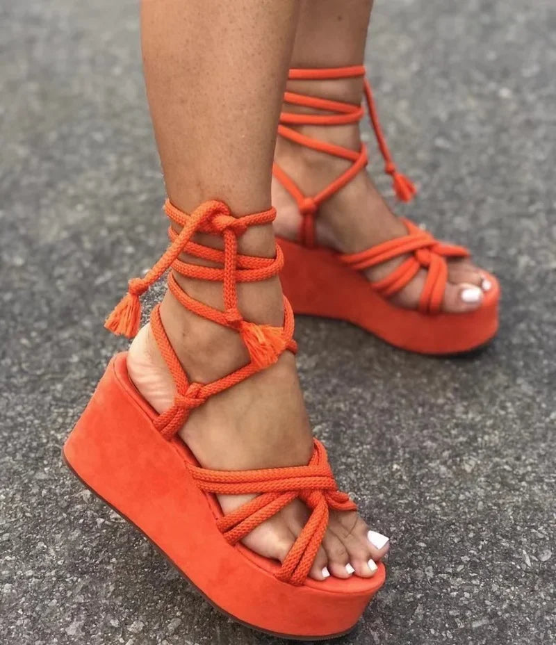 Dames Sandalen met Hoge Hak en Glamour Design