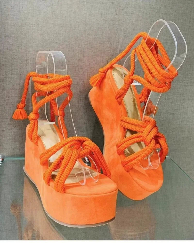 Dames Sandalen met Hoge Hak en Glamour Design