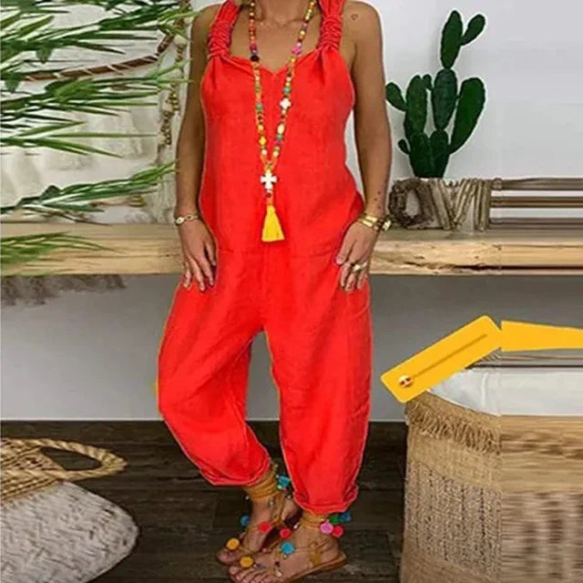 Dames Jumpsuit Zomerse Jurk voor Vrouw