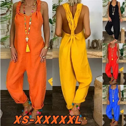 Dames Jumpsuit Zomerse Jurk voor Vrouw