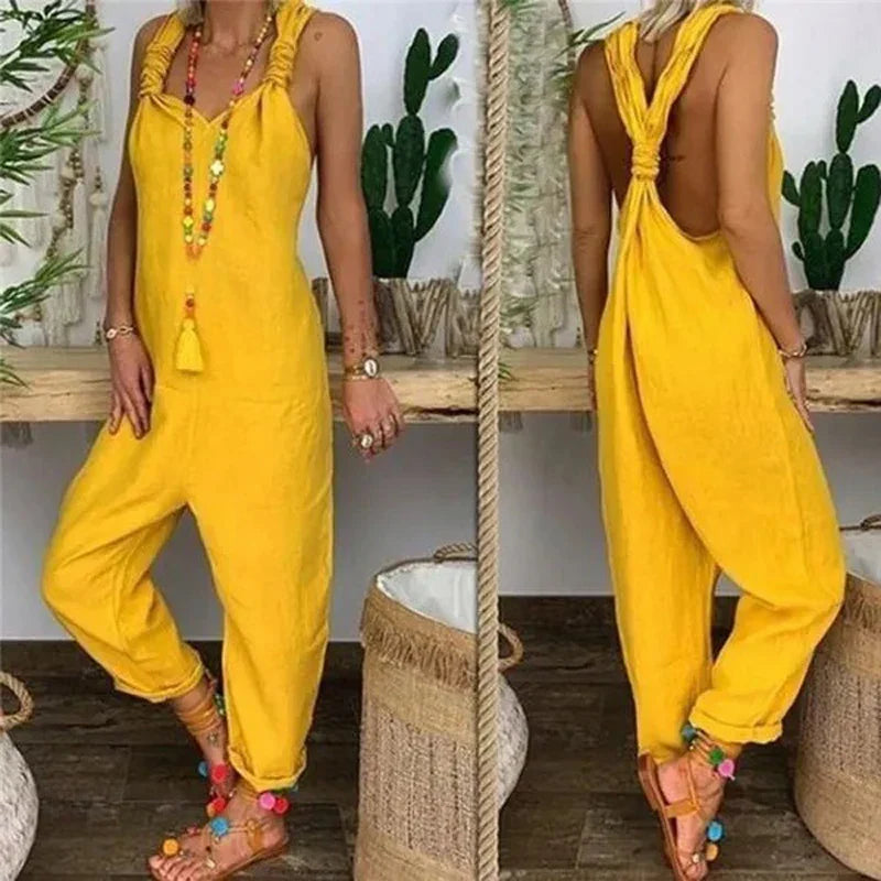 Dames Jumpsuit Zomerse Jurk voor Vrouw