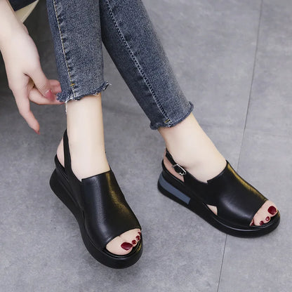 Zandalen Platform Sandalen voor Vrouwen Zomer