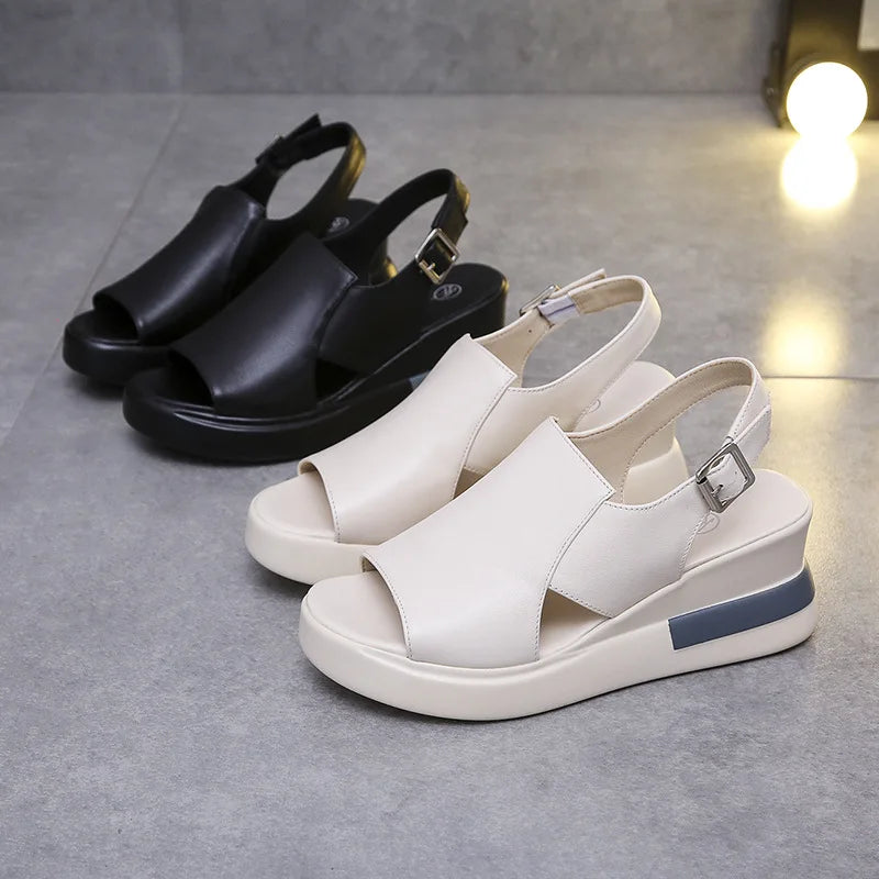 Zandalen Platform Sandalen voor Vrouwen Zomer
