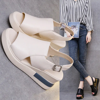 Zandalen Platform Sandalen voor Vrouwen Zomer