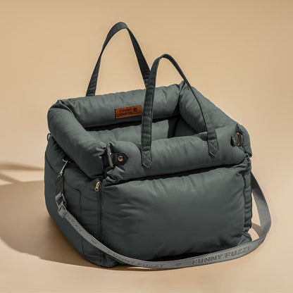 Auto Hondenmand Reistas Veilig & Comfortabel Zwart Grijs Oranje Beige Hondenmand Auto voor Kleine tot Middelgrote Honden