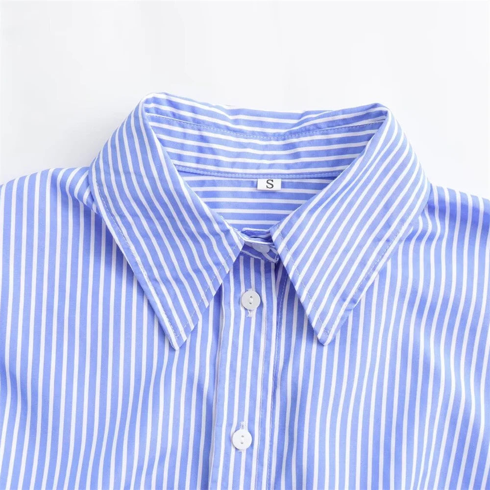 Lente Zomer Blouse Dames Katoen Losse Vrouwelijke Stijl