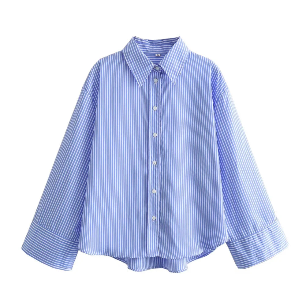 Lente Zomer Blouse Dames Katoen Losse Vrouwelijke Stijl