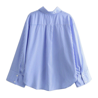 Lente Zomer Blouse Dames Katoen Losse Vrouwelijke Stijl