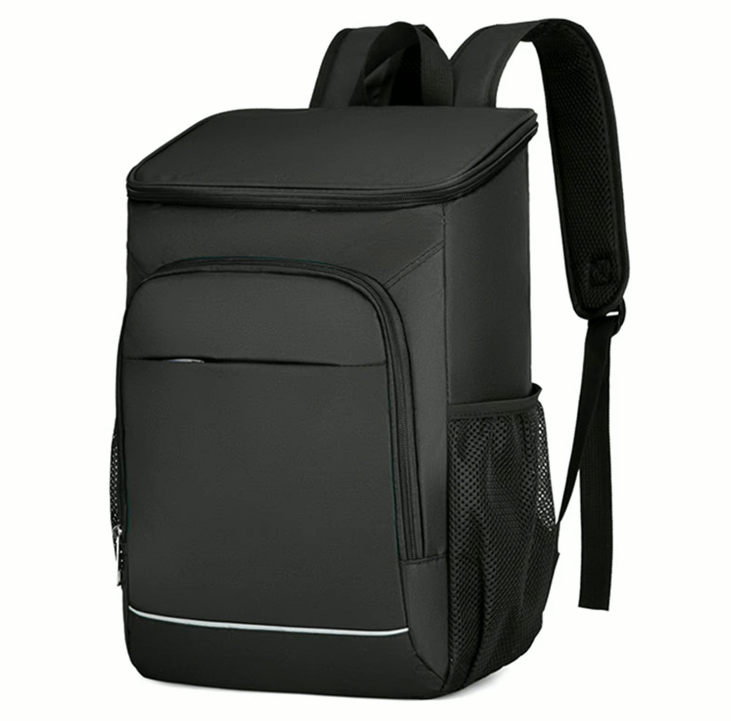 Koelrugzak Geïsoleerd 18L 30L Waterdicht Oxford Nylon Zwart Grijs Picknick Camping Strand