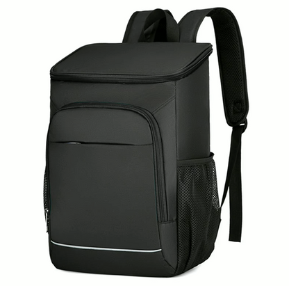 Koelrugzak Geïsoleerd 18L 30L Waterdicht Oxford Nylon Zwart Grijs Picknick Camping Strand
