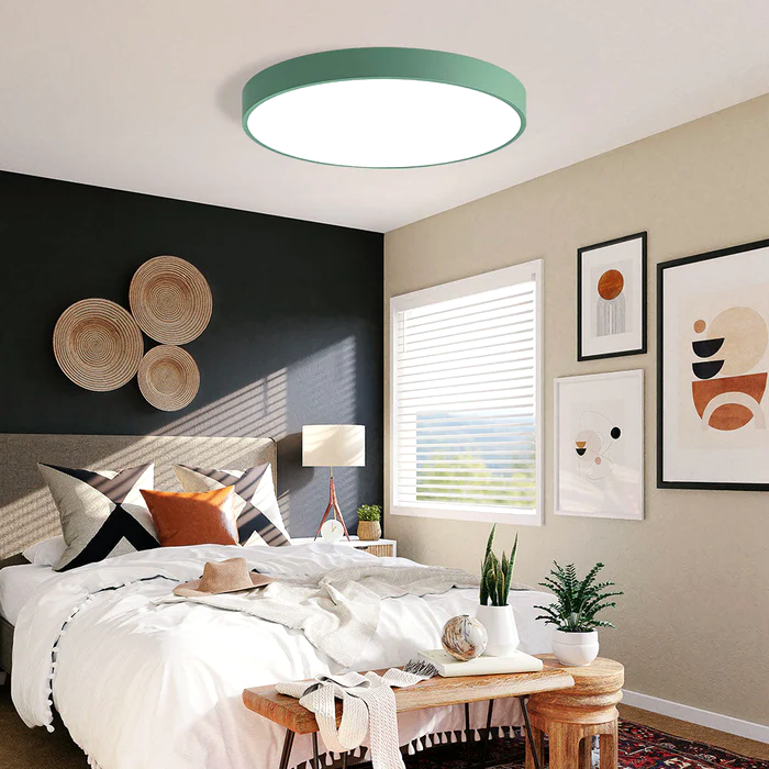 LED Plafondlamp Rond Modern Dimbaar voor Woonkamer en Slaapkamer