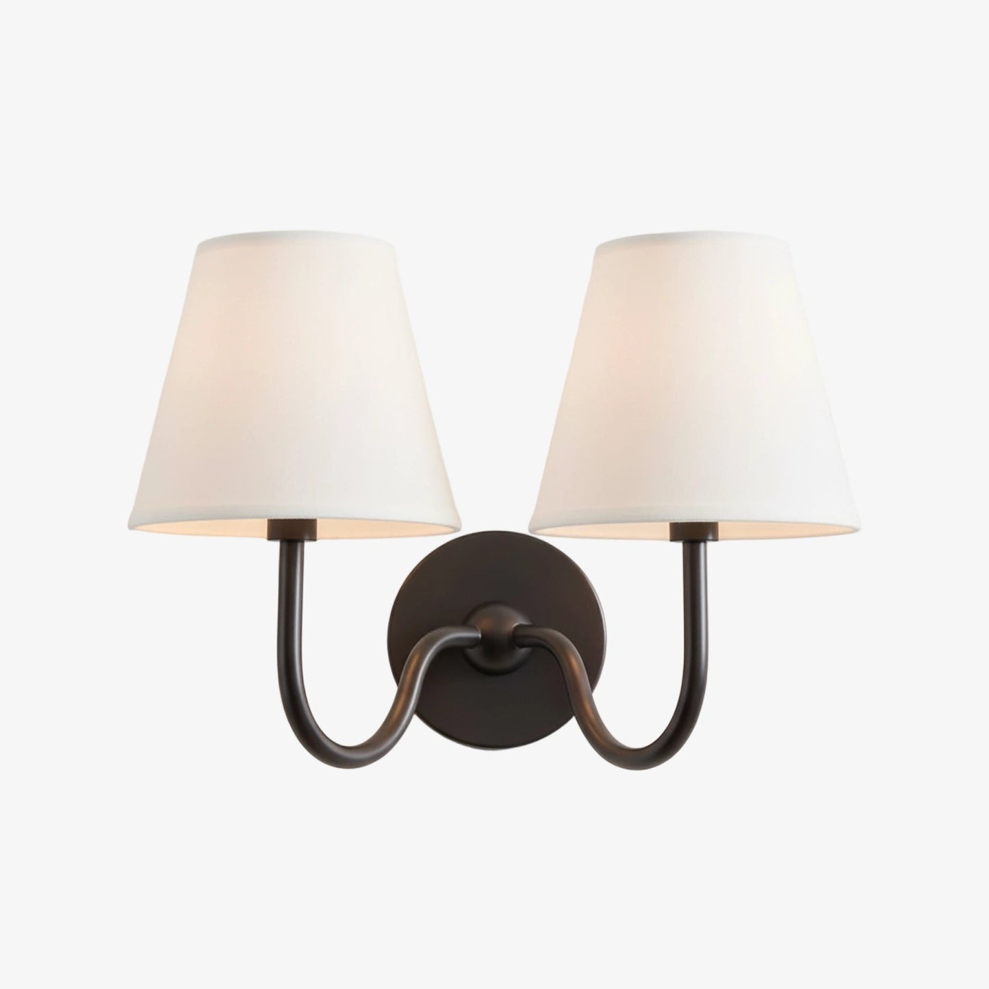 Wandlamp met Geplisseerde Stoffen Kap – Klassieke Verlichting voor Slaapkamer en Woonkamer