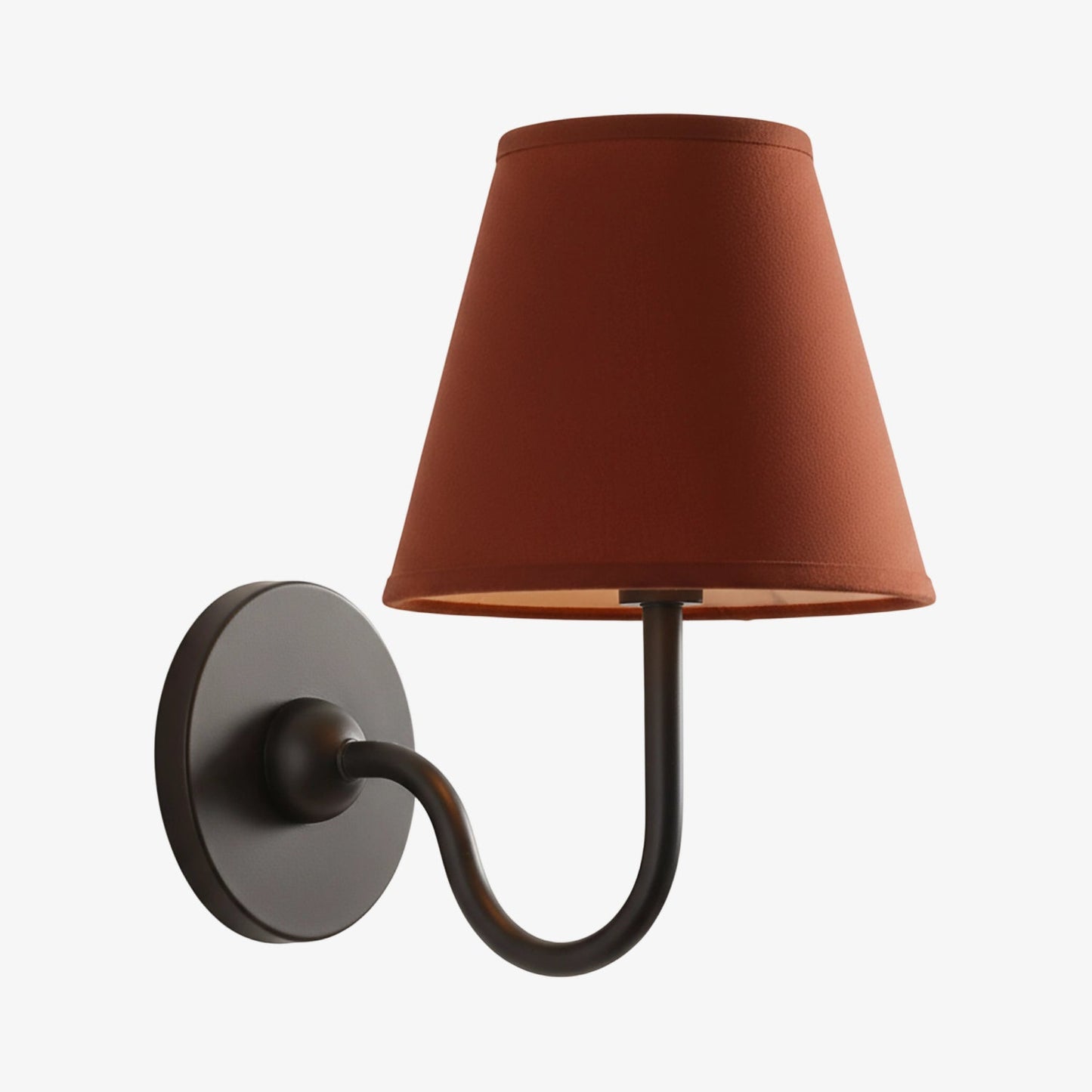 Wandlamp met Geplisseerde Stoffen Kap – Klassieke Verlichting voor Slaapkamer en Woonkamer