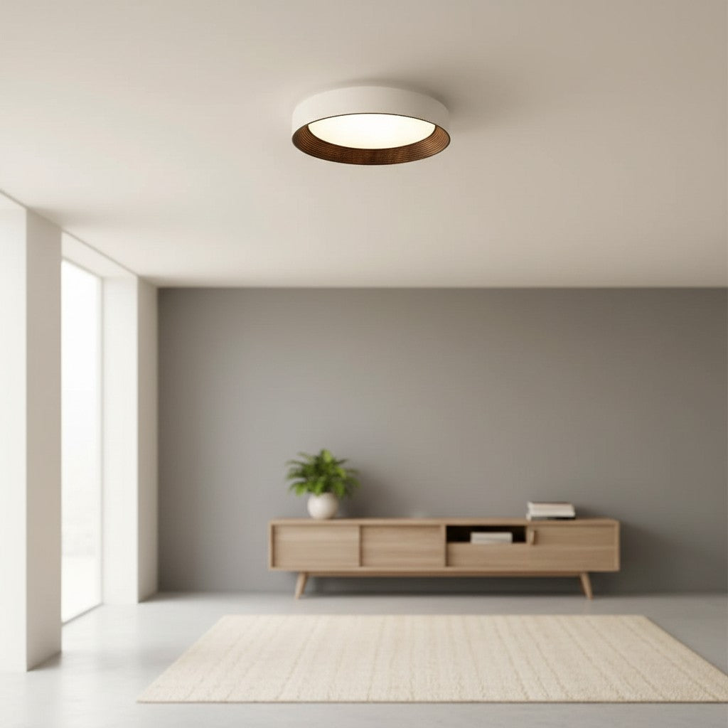Minimalistische Plafondlamp Rond Laagbouw Slaapkamer Plafondverlichting LED