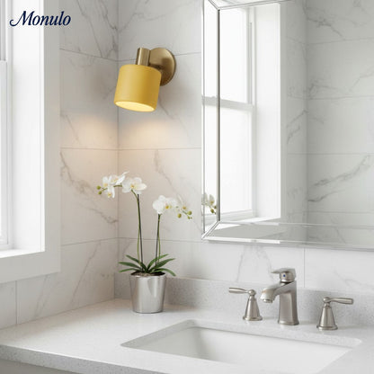 Keramische Ronde Wandlamp Wit Minimalistisch Flush Mount Verlichting voor Hal en Gang