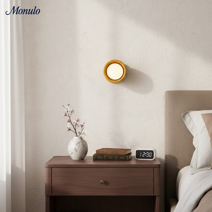 Keramische Ronde Wandlamp Wit Minimalistisch Flush Mount Verlichting voor Hal en Gang