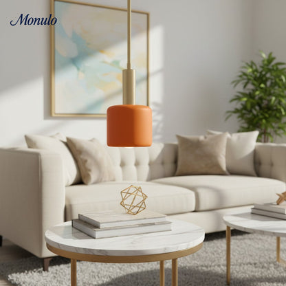 Porselein Hanglamp Minimalistisch Design Wit Groen Zwart Oranje Geel Eetkamer Keuken