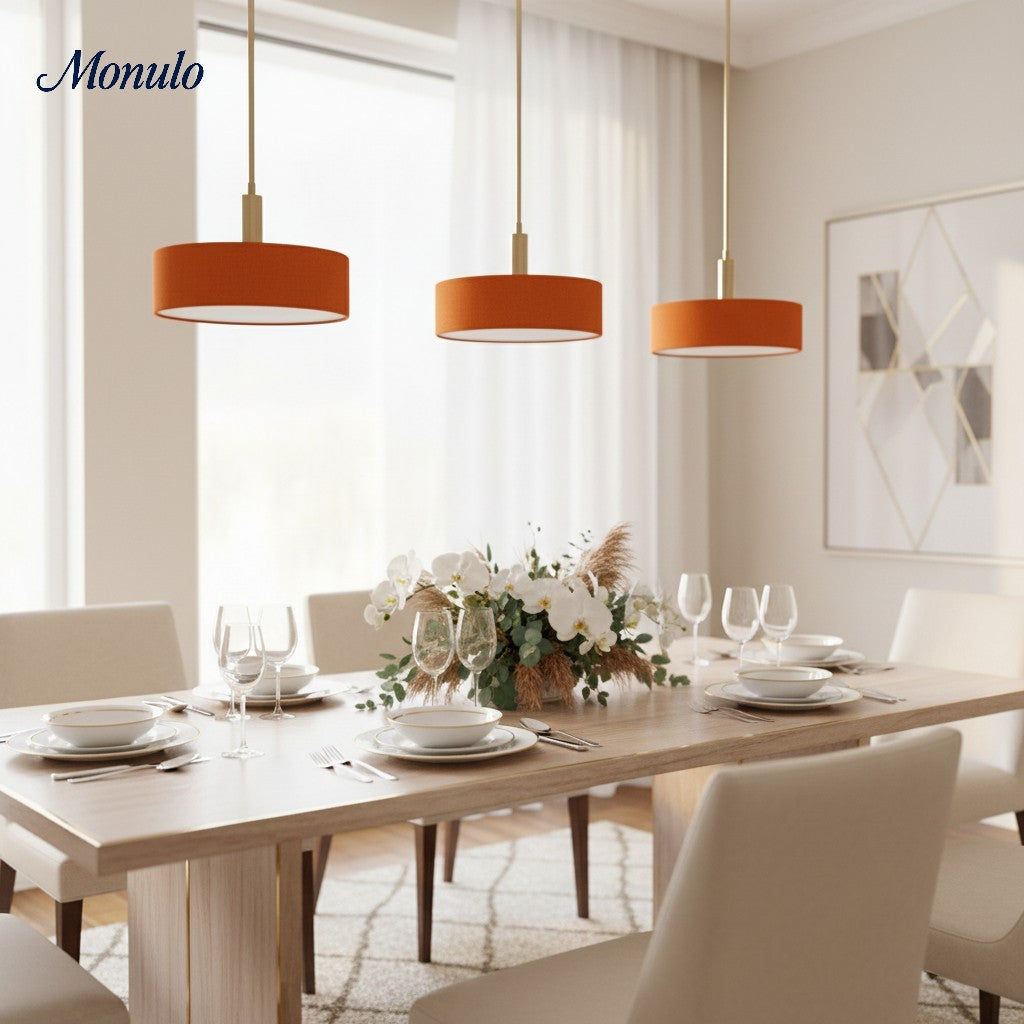 Porselein Hanglamp Minimalistisch Design Wit Groen Zwart Oranje Geel Eetkamer Keuken