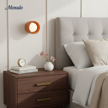 Keramische Ronde Wandlamp Wit Minimalistisch Flush Mount Verlichting voor Hal en Gang