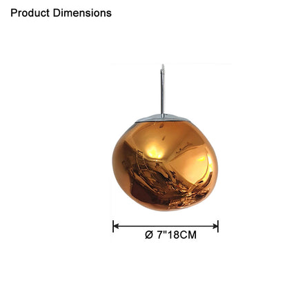Hanglamp Melt Design Acryl LED Warm Wit Dimbaar Woonkamer Eetkamer Restaurant Slaapkamer