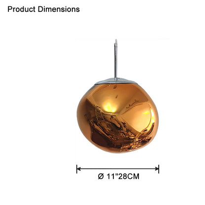 Hanglamp Melt Design Acryl LED Warm Wit Dimbaar Woonkamer Eetkamer Restaurant Slaapkamer