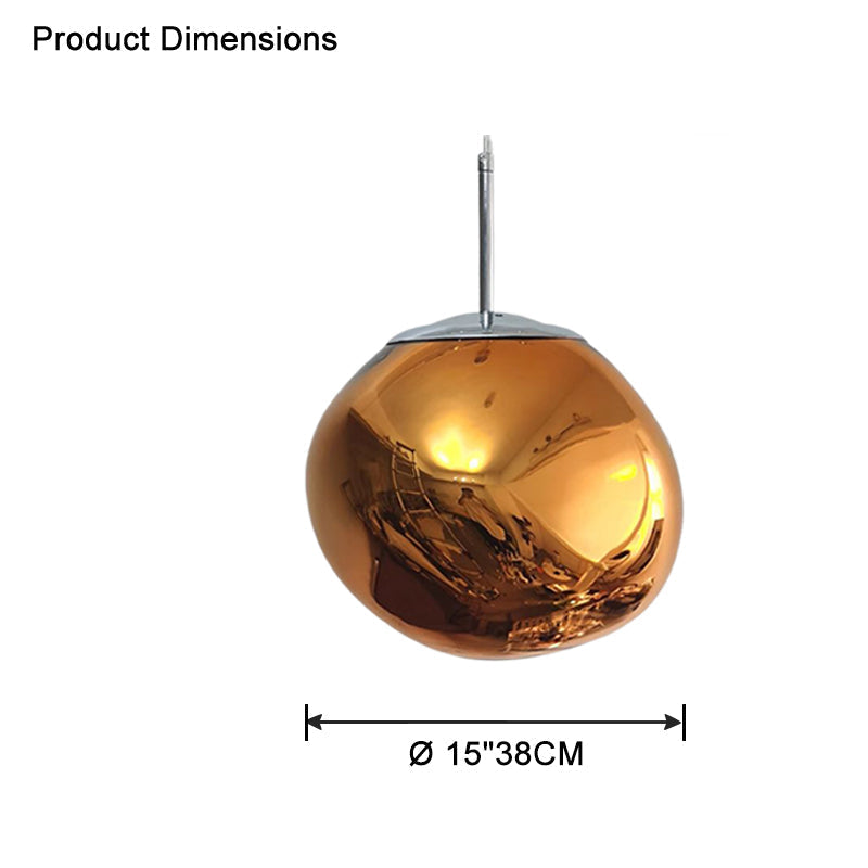 Hanglamp Melt Design Acryl LED Warm Wit Dimbaar Woonkamer Eetkamer Restaurant Slaapkamer