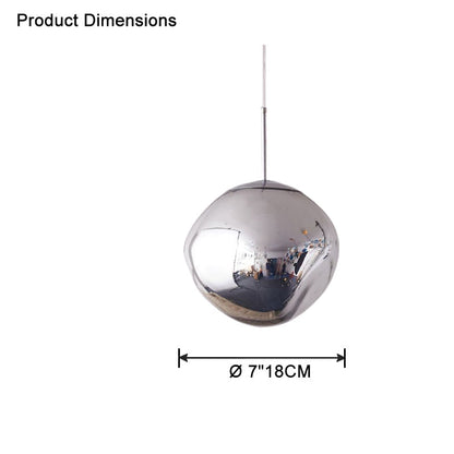 Hanglamp Melt Design Acryl LED Warm Wit Dimbaar Woonkamer Eetkamer Restaurant Slaapkamer