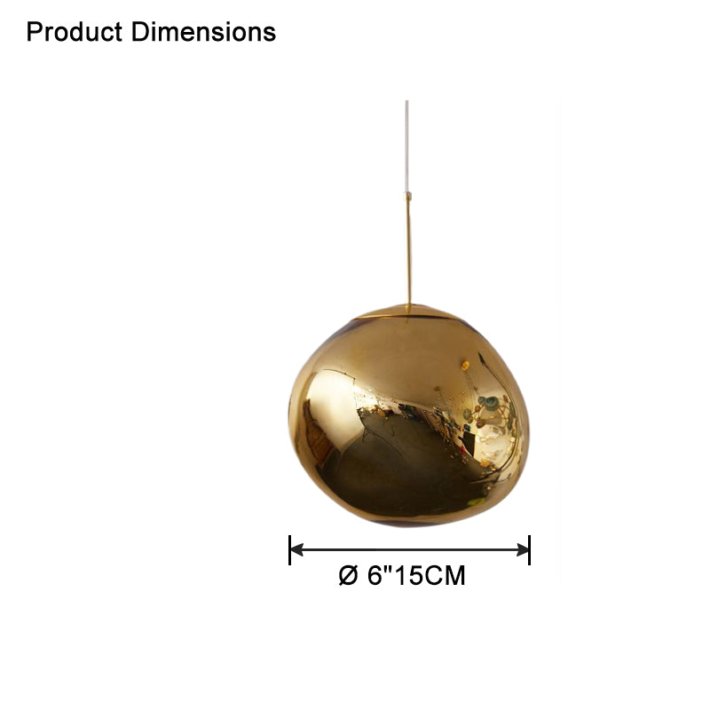 Hanglamp Melt Design Acryl LED Warm Wit Dimbaar Woonkamer Eetkamer Restaurant Slaapkamer