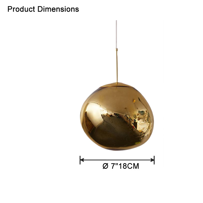 Hanglamp Melt Design Acryl LED Warm Wit Dimbaar Woonkamer Eetkamer Restaurant Slaapkamer